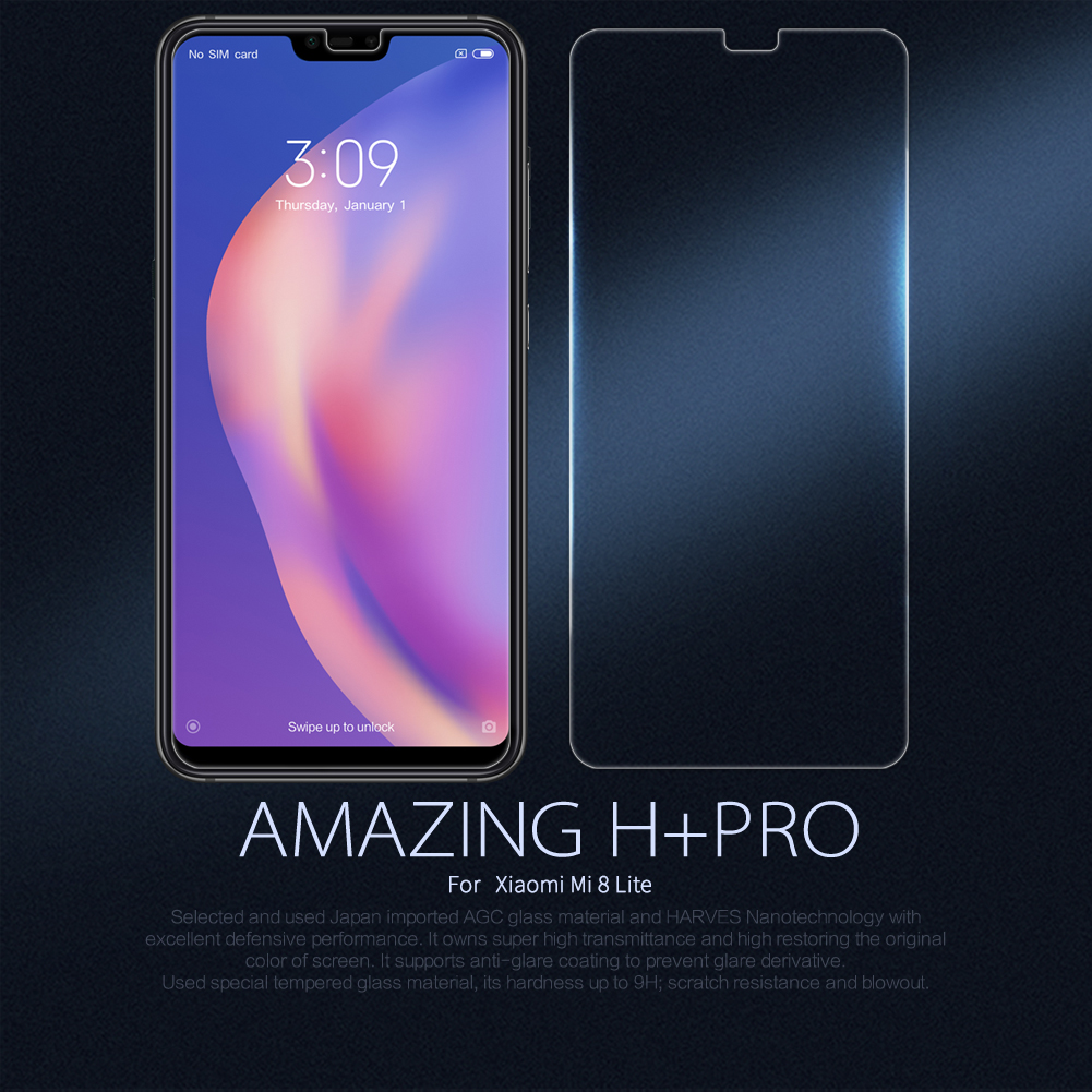 NILLKIN-HPRO-Anti-Explosion-Tempered-Glass-Screen-Protector-For-Xiaomi-Mi8-Mi-8-Lite-626-inch-Non-or-1376346-2